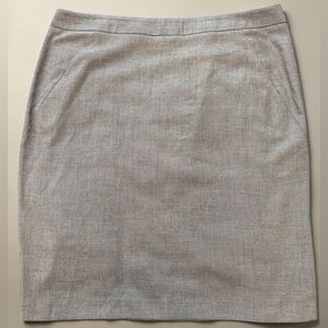 Yansi Gray Pencil Skirt Size 16
